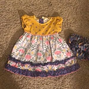 Adorable Matilda Jane dress 6-12 month